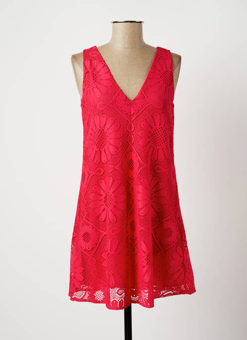 Robe courte rose DESIGUAL pour femme