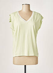 T-shirt vert GARCIA pour femme seconde vue