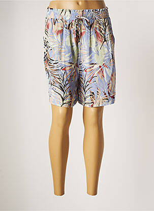 Short coupe fluide taille normale bleu GARCIA femme
