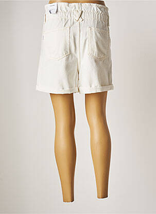 Short finition revers taille haute beige TIFFOSI femme