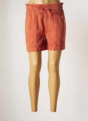 Short taille normale taille normale orange GARCIA femme