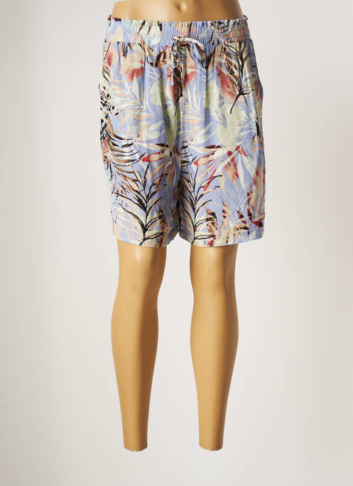 Short taille normale taille normale bleu GARCIA femme