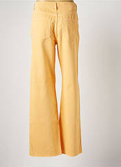Jeans coupe droite orange TEDDY SMITH pour femme seconde vue