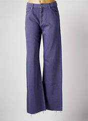 Jeans coupe droite violet TEDDY SMITH pour femme seconde vue