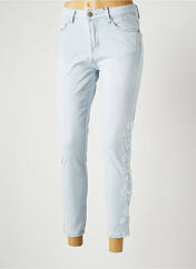 Jeans coupe slim bleu DESIGUAL pour femme seconde vue