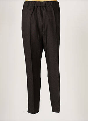 Pantalon slim taille élastique taille normale noir SANDRO FERRONE femme