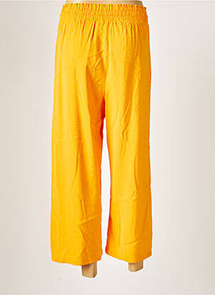 Pantalon 7/8 taille haute taille haute orange TIFFOSI femme