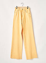 Jeans coupe large orange TEDDY SMITH pour femme seconde vue