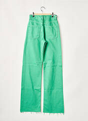 Jeans coupe large vert TEDDY SMITH pour femme seconde vue