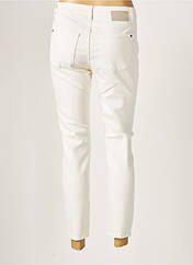 Jeans coupe slim beige DESIGUAL pour femme seconde vue