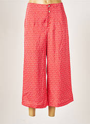 Pantalon 7/8 rouge I.CODE (By IKKS) pour femme seconde vue