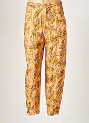 Pantalon droit orange DESIGUAL pour femme seconde vue