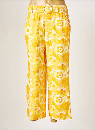 Pantalon large jaune TIFFOSI pour femme