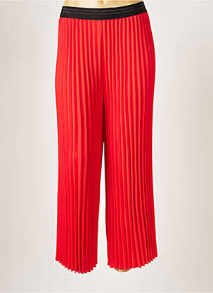 Pantalon large rouge I.CODE (By IKKS) pour femme