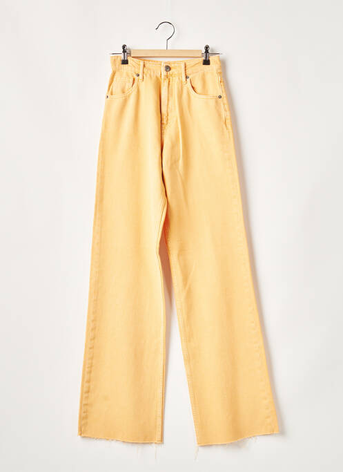 Jeans coupe large orange TEDDY SMITH pour femme