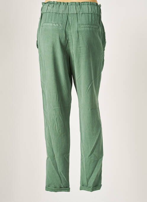 Pantalon droit vert LOLA ESPELETA pour femme