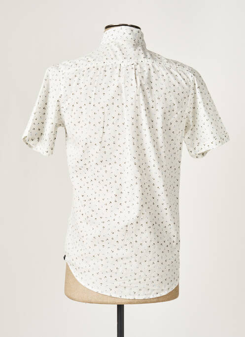 Chemise manches courtes blanc GARCIA pour homme