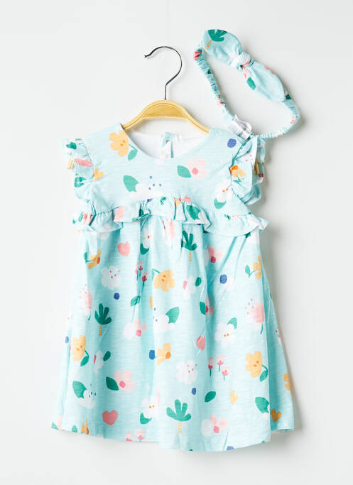 Robe courte bleu MAYORAL pour fille