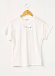 T-shirt blanc GARCIA pour garçon seconde vue