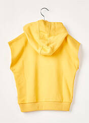 Sweat-shirt à capuche jaune GARCIA pour fille seconde vue
