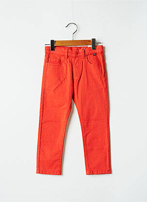 Pantalon slim rouge MAYORAL pour enfant