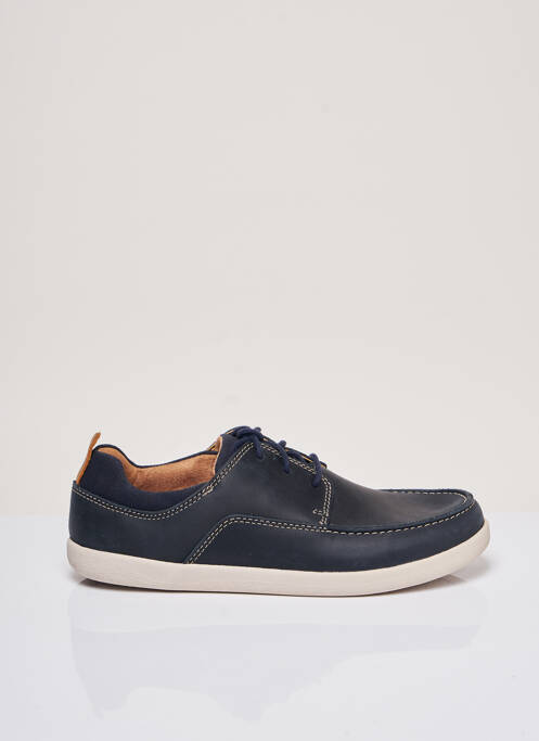 Baskets bleu UNSTRUCTURED BY CLARKS pour homme