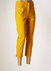 Pantalon 7/8 jaune DIANE LAURY pour femme seconde vue