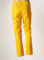 Pantalon slim jaune JENSEN pour femme seconde vue