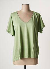 T-shirt vert MAISON ANJE pour femme seconde vue