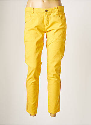 Pantalon 7/8 jaune ONE STEP pour femme