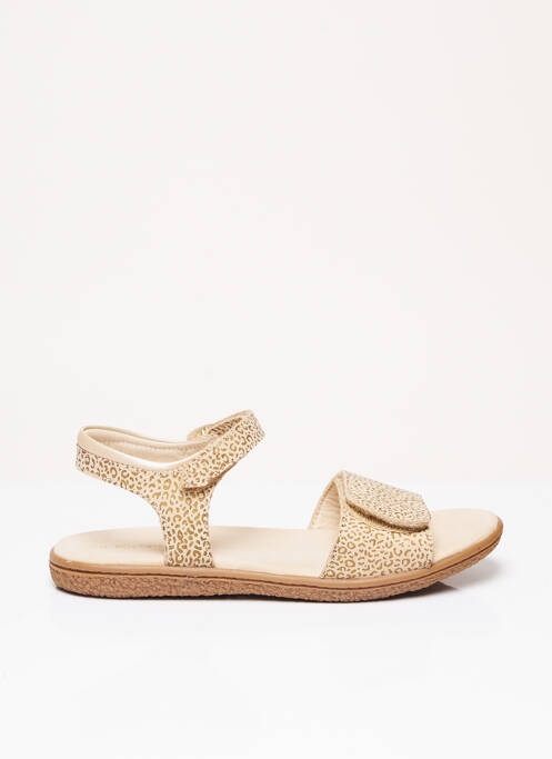 Sandales/Nu pieds beige KICKERS pour fille