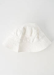 Chapeau blanc PETIT BATEAU pour enfant seconde vue