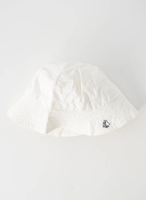 Chapeau blanc PETIT BATEAU pour enfant