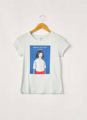 T-shirt bleu SONIA RYKIEL pour fille seconde vue