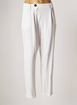 Pantalon droit blanc CHANTAL B. pour femme