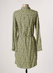 Robe courte vert ICHI pour femme seconde vue