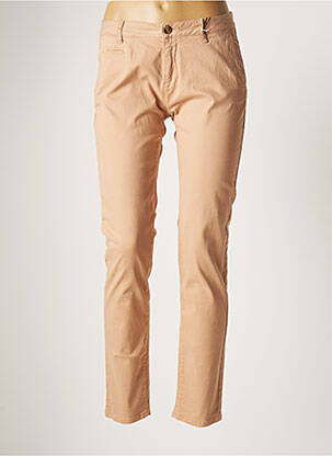 Pantalon droit poches rose LAB DIP PARIS femme