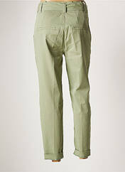Pantalon droit vert REIKO pour femme seconde vue