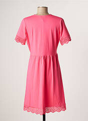 Robe mi-longue rose LEO & UGO pour femme seconde vue