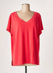 T-shirt rouge AN-VITO pour femme seconde vue
