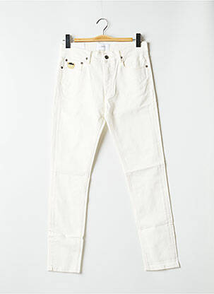 Jeans skinny tissage brut taille normale blanc APRIL 77 femme