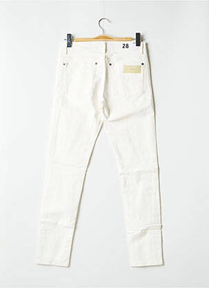 Jeans skinny tissage brut taille normale blanc APRIL 77 femme