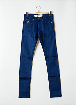 Jeans coupe slim broderie rivets taille normale bleu APRIL 77 femme