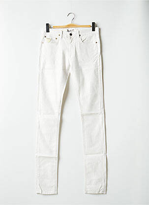 Pantalon slim broderie rivets taille normale gris APRIL 77 femme