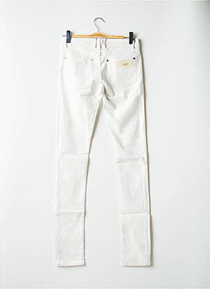 Pantalon slim broderie rivets taille normale gris APRIL 77 femme