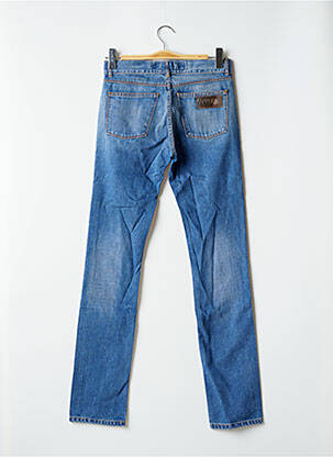 Jeans coupe droite broderie rivets taille normale bleu APRIL 77 femme
