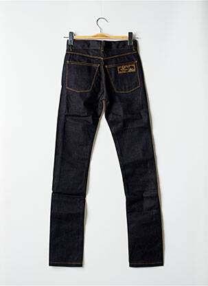 Jeans coupe slim broderie rivets taille normale bleu APRIL 77 femme