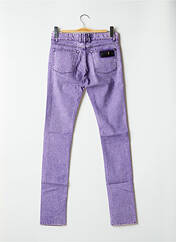 Jeans coupe slim violet APRIL 77 pour femme seconde vue