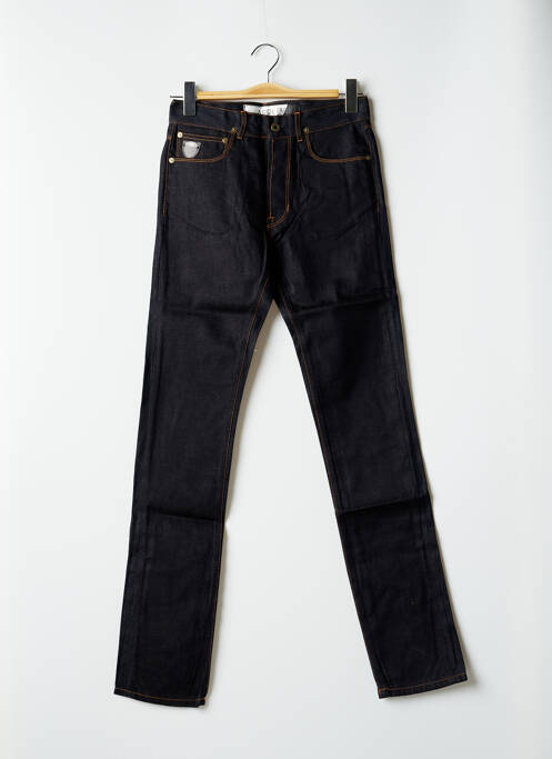 Jeans coupe slim broderie rivets taille normale bleu APRIL 77 femme