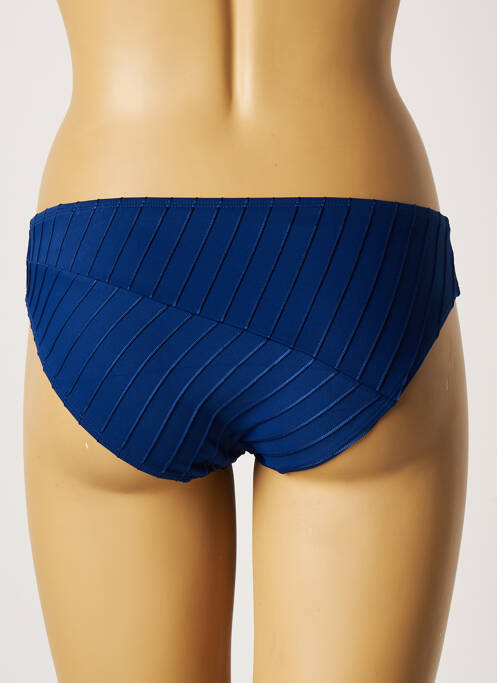 Bas de maillot de bain bleu LOU pour femme